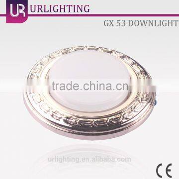 Zinc Iron Ceiling Light, Downlight with Gold Antique Style