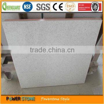 Prime Quality Snow White Engineered Stone Cut to Size