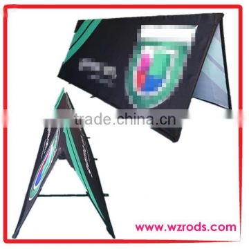 Simple Foldable Triangle Pop Up Banner Frame