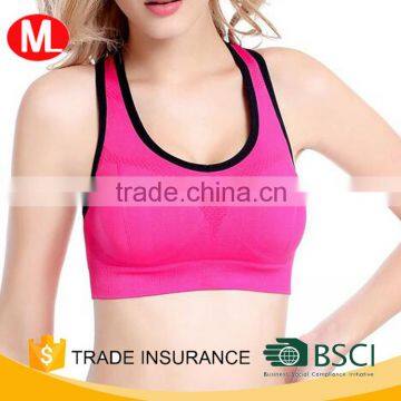New Custom Hot Sexy Fashion Yoga Ladies Sublimation Printed Fitness Wear Women's Plain Sport Yoga Bra photo-6
