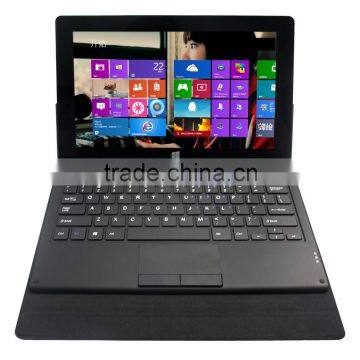 for window 8 pogo pin 11.6" docking keyboard tablet pc leather keyboard case with touchpad mouse