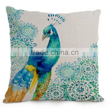 Peacock Cushion Covers Ethical Style Pillows Cases 6Styles Rectangle Sitting Room Besroom Decoration Sofa Pillowcase Gift