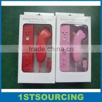 Remote and Nunchuck for Nintendo Wii Game Accessory