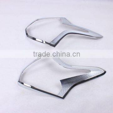 Tail Light Lamp Cover ABS Chrome 2 Pcs For F-ocus 2X Hatchback Car 2012 Accessories