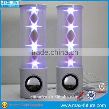 Led flashlight with USB speaker