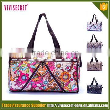 Vivisecret famous brand durable duffle bag fashion ladies folding travel bag