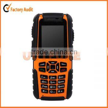 2013 the newest hiking cycling outdoor rugged mobile phone with walkie talkie