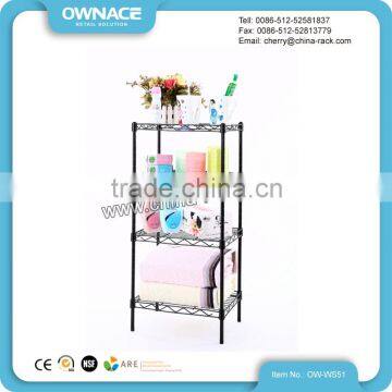 Adjustable Household Powder Coatied Steel Wire Shelving