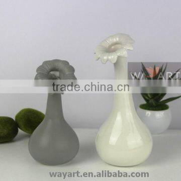 Decorative Flower Shape of Ceramic Flower Vase Decoration