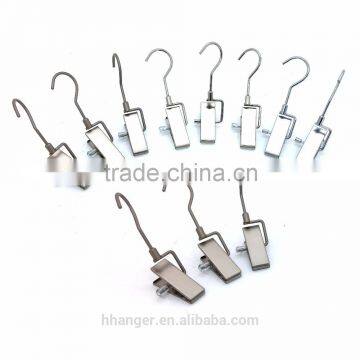 HHbig clips fashion design swivel hook metal steeless shoe boots hat hanger