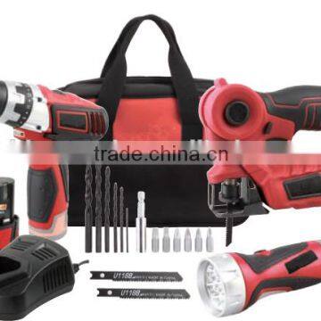 3pcs electronic mechanical cordless tool kit