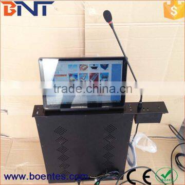 Ultra-thin Design 15.6 FHD Screen LCD Motorized Lift with Microphone