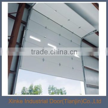 Overhead industrial section sandwich gate SLD-006