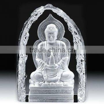 Wholesale Laser Etched Crystal Iceberg, Crystal Glass Iceberg Photo Frame for Souvenir Gifts