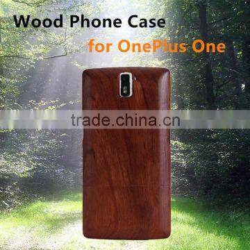 OEM Eco-friendly Blank Wood Case for One Plus One Cover for OnePlus One Phone Case