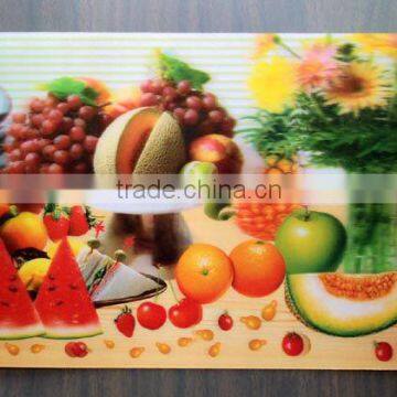 custom printed PP placemat with high definition