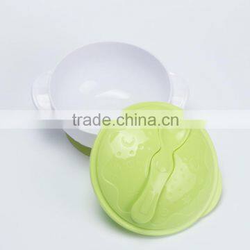 China Apply Microwaveable Baby Training Bowl Spoon With Short Handle