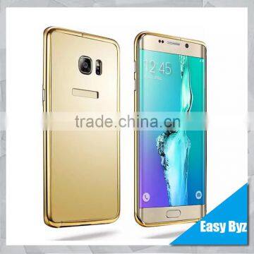 Zinc Alloy Metal Bumper Case For Samsung Galaxy S6 Edge Plus Mirror Back Cover