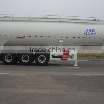 CIMC LINYU 3 Axles Aluminum Alloy Lifting Bulk Cement Semi Trailer photo-4