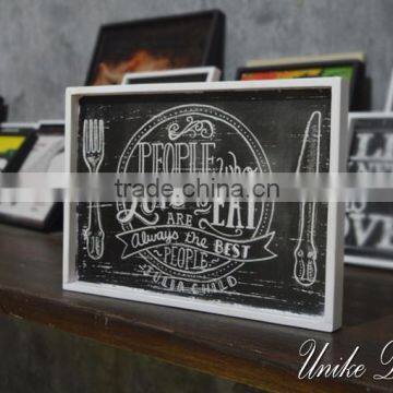 Wooden Vintage Style Sign - Wall Decoration WQ-045 photo-2