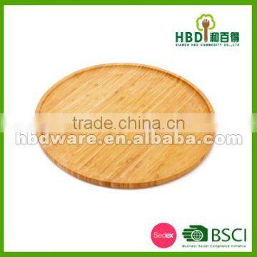 High quality bamboo serving tray, bamboo plate, bamboo dish