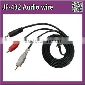 Gold AV 3.5mm Male stereo jack to male RCA Audio Cable