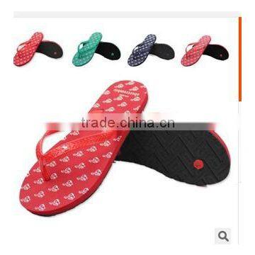 summer women fashion outdoor custom flip flopper sandals shoes rubber thongs