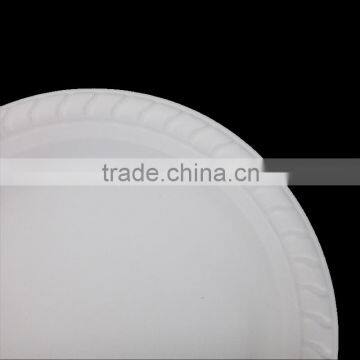 Food Grade Material Black Color biodegradable corn starch food plate