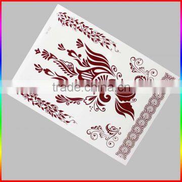 henna tattoo sticker, lace henna tattoo