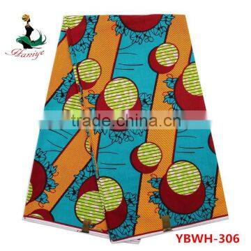 Green African Wax Prints Fabric for Women Ankara Dress Clothing Holland Wax photo-2