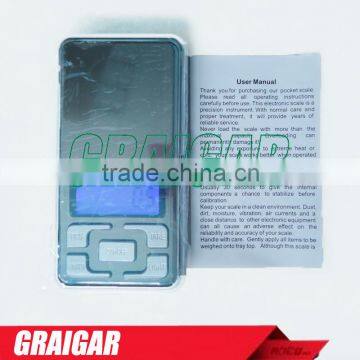 High Precision Pocket Electronic Scale MH-500 500g/0.1g Mini Weighing Scale 50-500g photo-2