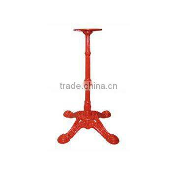 Win Balance Cast Iron Red Brasserie Table Base