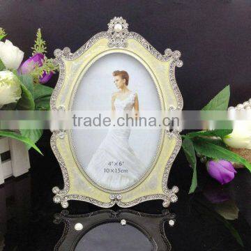 Wholesale European style shabby chic pearl photo frame