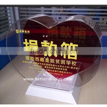 wholesale acrylic charity box