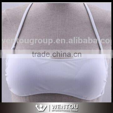 Cheeky Monogrammed Bandeau Bikini Tops photo-6