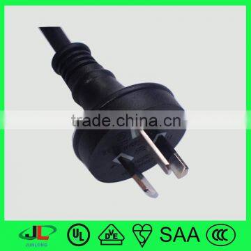 Australia 3 pin plug SAA approval 3 pin electrical plug AU AC power plug