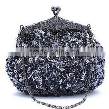 lady evening bag 2013 new design fashion shoulder bags metal frame