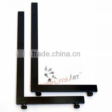 L base Legs for floor display rack