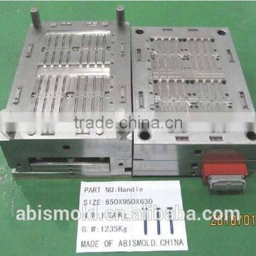 16 cavities Overmold for shaver handle Plastic injection mould and moulding Mould Maker