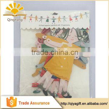 Mickey Party Banner Decoration Birthday String Flags Paper Bunting photo-4