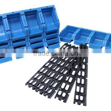 20pcs poly bin & rail set