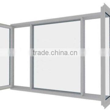 PVC casement window