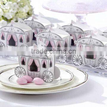 NEW Enchanted Carriage Fairy Tale Wedding Bridal Shower Party Favor Boxes