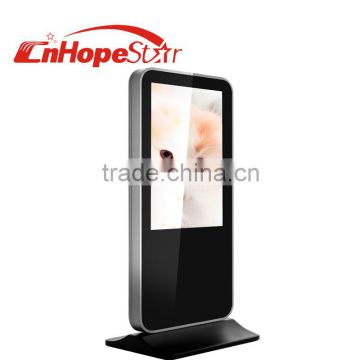 high quality floor stand 10.1inch android touch widescreen lcd ad player