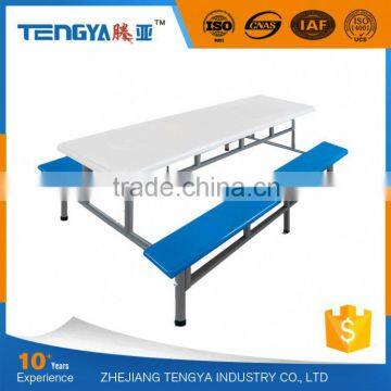 factory competitive price fiberglass school canteen furniture