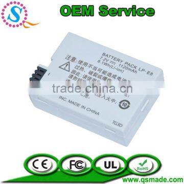 Rechargeable digital camera battery pack LP-E8 For Canon EOS 550D 600D 650D