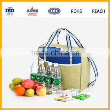 Portable Insulated Thermal Cooler Lunch Box Carry Tote Storage Bag Travel Picnic