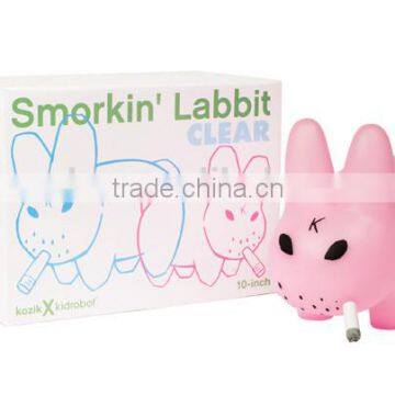 OEM Cartoon Kidrobot Labbit Smoking Rabbit Vinyl Toys/Custom Kids Favour Rabbit Vinyl Toys/Made High Quality Vinyl Toys Factory