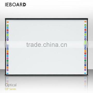 85inch Optical interactive whiteboard,education supplies,smart board,support finger touch,dual-users