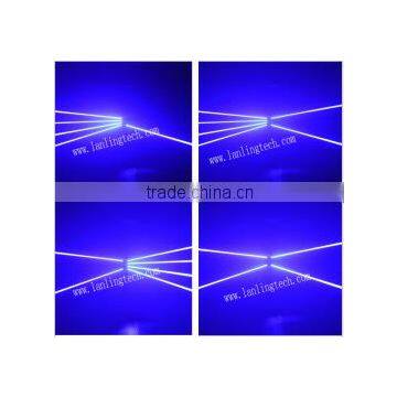2.4W Blue 8lens Fat-beam Moving-Head SpiderLaser Light photo-3